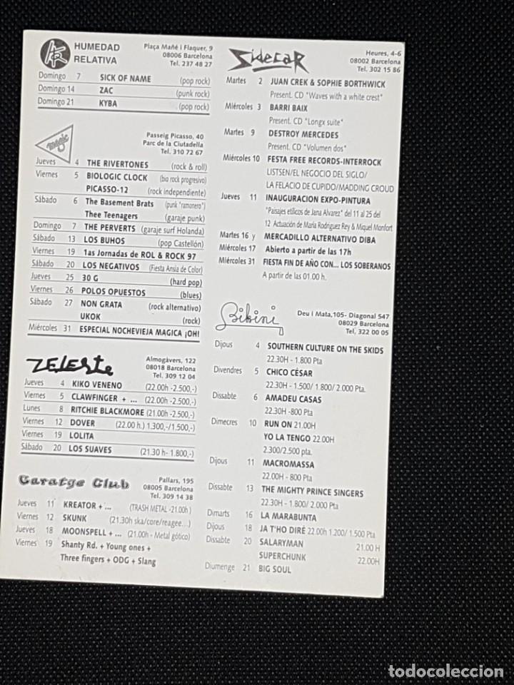 Postales: Tarjeta Marc Parrot en concierto A34 - Foto 2