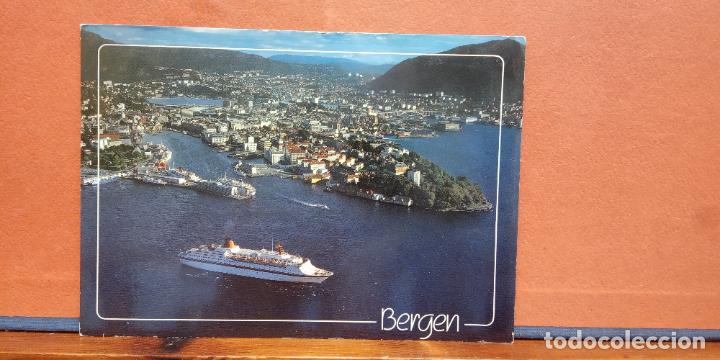 Postales: BERGEN. NORWAY. BONITA POSTAL. CIRCULADA - Foto 1