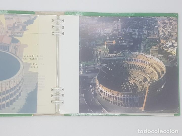 Postales: Curioso libro de postales de ayer y hoy de ROMA A37 - Foto 2