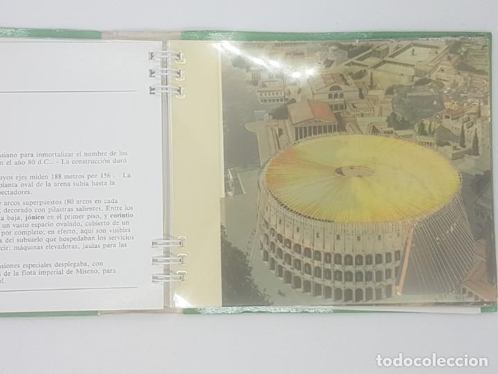 Postales: Curioso libro de postales de ayer y hoy de ROMA A37 - Foto 3