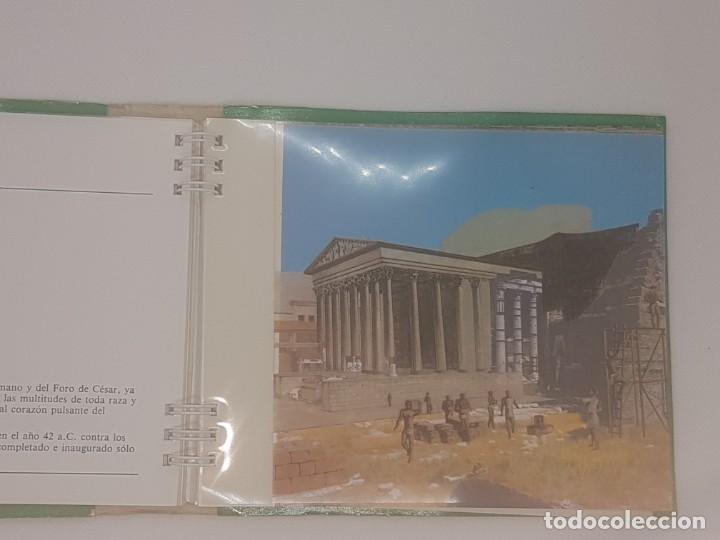 Postales: Curioso libro de postales de ayer y hoy de ROMA A37 - Foto 5