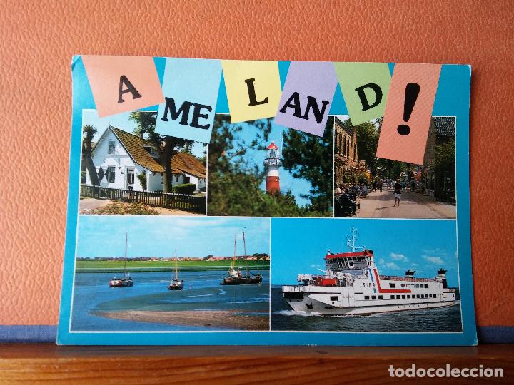 Postales: AMELAND!. BONITA POSTAL. CIRCULADA. - Foto 1