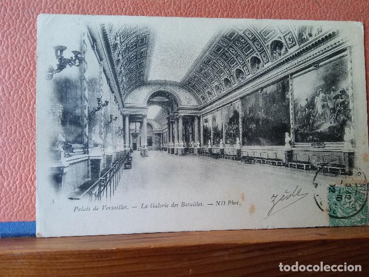 Postales: PALAIS DE VERSAILLES. BONITA POSTAL. CIRCULADA. - Foto 1