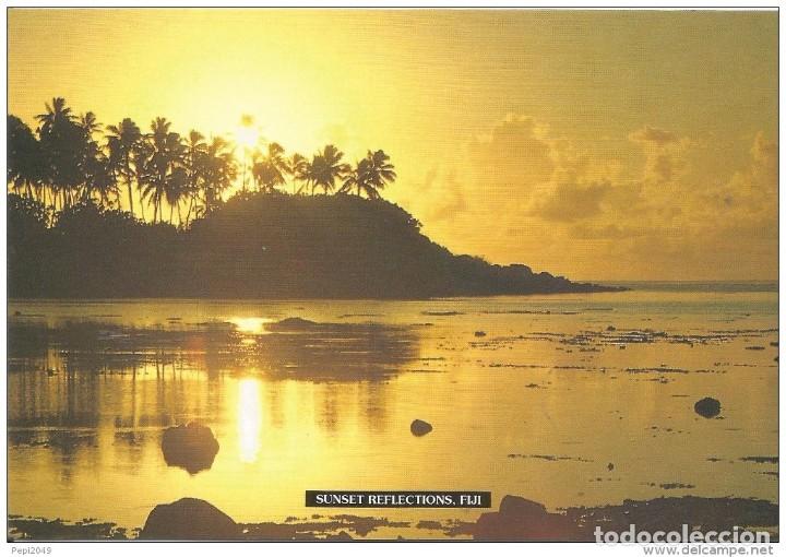 Postales: :::: PV502 - POSTAL - SUNSET REFLECTIONS , FIJI - Foto 1