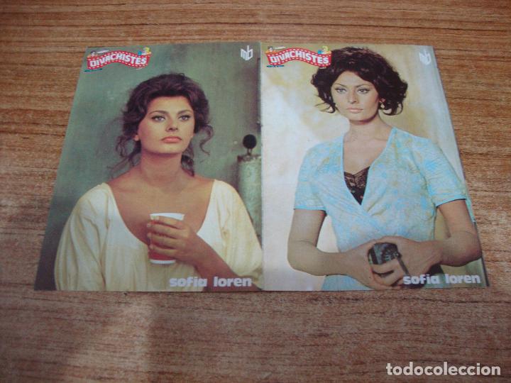 Postales: POSTAL DIVACHISTES SIN CIRCULAR SOFIA LOREN - Foto 1