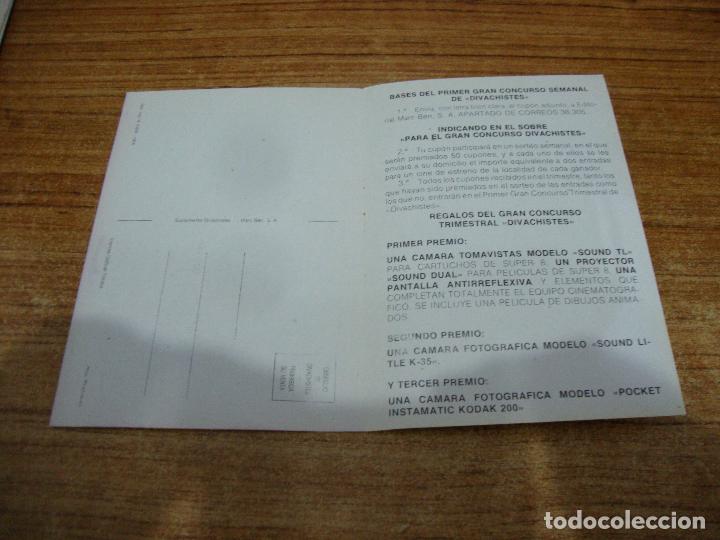 Postales: POSTAL DIVACHISTES SIN CIRCULAR PATTY PRAVO - Foto 2