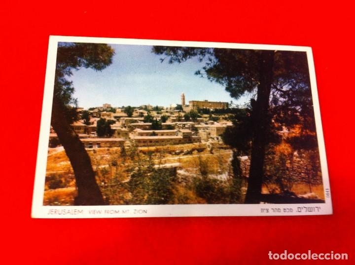 Postales: POSTAL. JERUSALEM. VIEW FROM MT. ZION. POSTAL ESCRITA - Foto 1