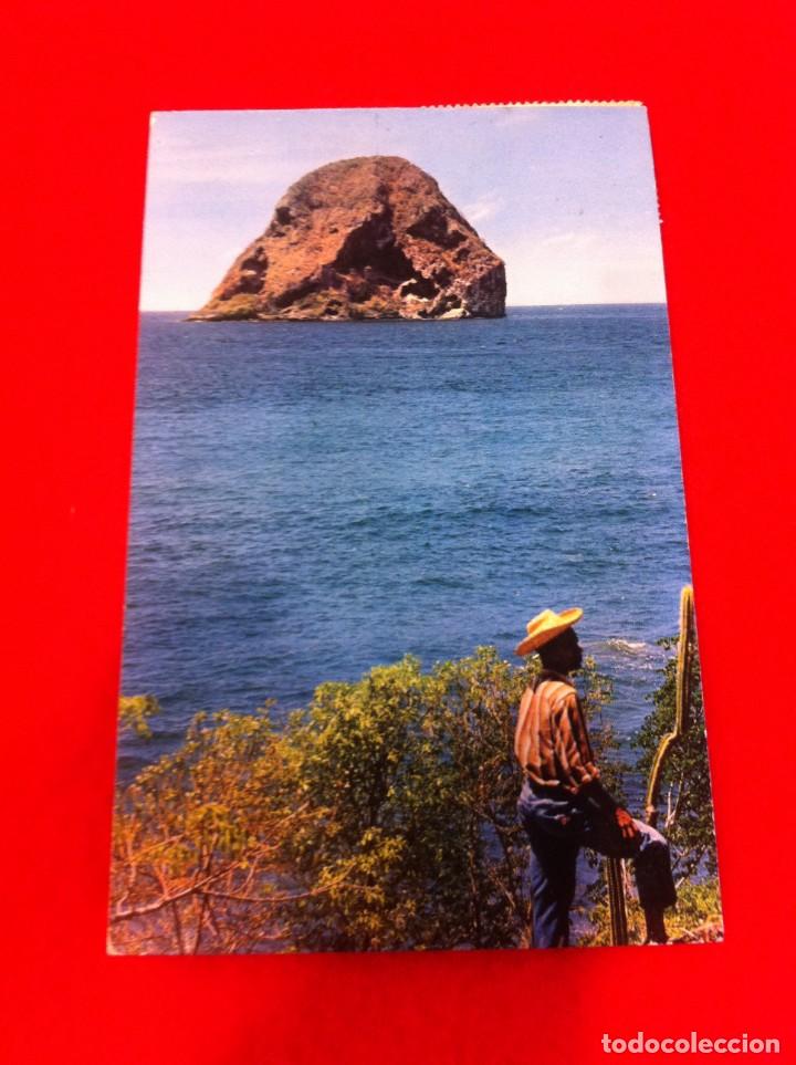 Postais: POSTAL. MARTINIQUE. LE ROCHER DU DIAMANT. . POSTAL ESCRITA EN 1966