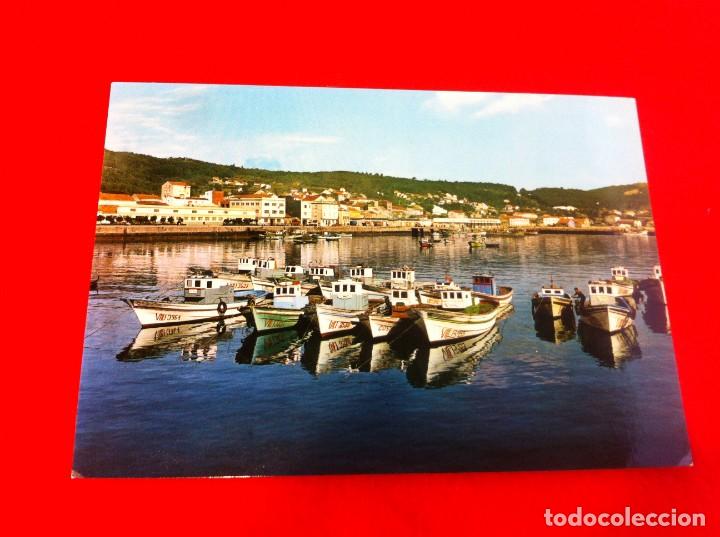 Postales: POSTAL. ESCRITA.. SANTA EUGENIA DE RIVEIRA. VISTA PARCIAL DEL PUERTO