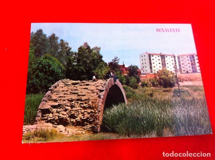 Postais: POSTAL. NO ESCRITA. BENAVENTE. PUENTE ROMANO...
