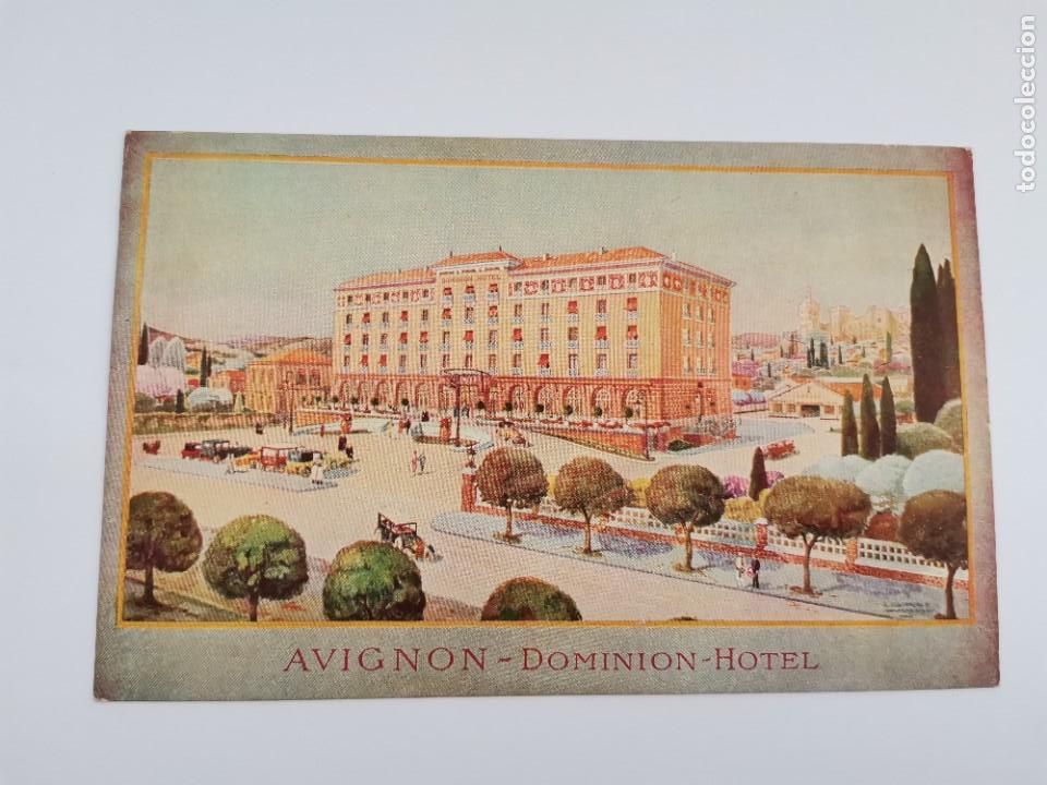 Postales: P-12782. POSTAL AVIGNON, DOMINION HOTEL. - Foto 1