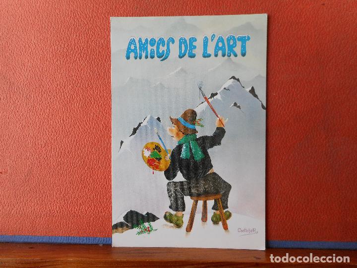 Postales: AMICS DE LART. BONITA POSTAL. NUEVA. - Foto 1