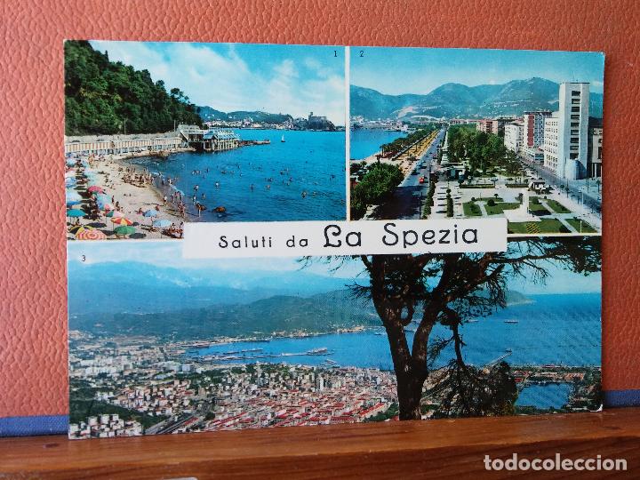 Cartoline: SALUTI DA LA SPEZIA. BONITA POSTAL. NUEVA.