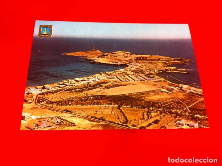 Postais: POSTAL NO ESCRITA. CABO DE PALOS, VISTA A&Eacute;REA