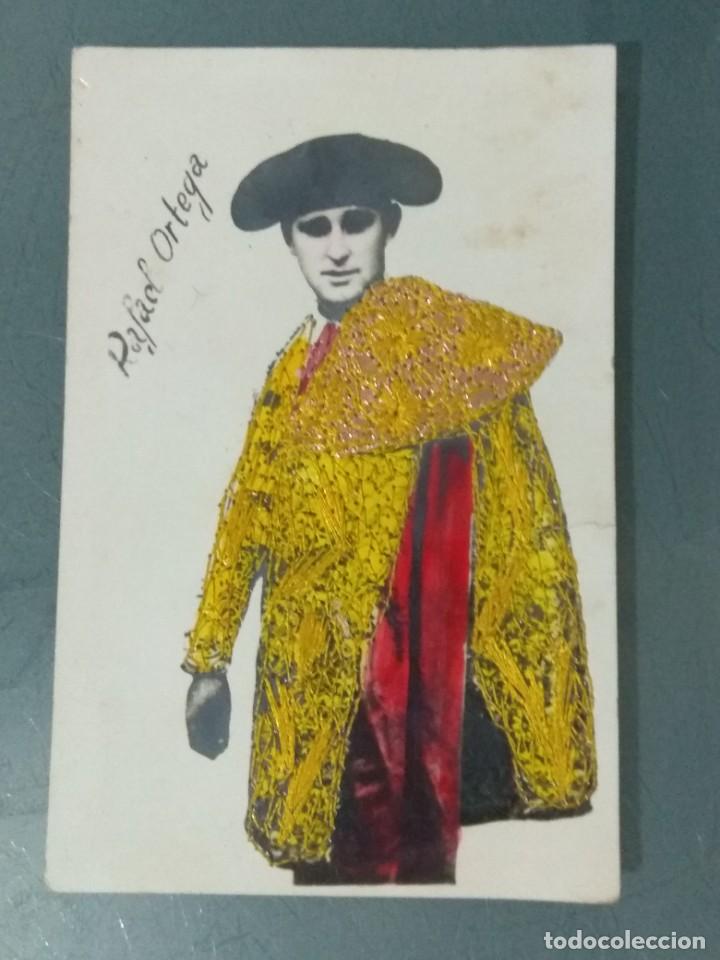Postales: POSTAL RAFAEL ORTEGA CON TRAJE. - Foto 1