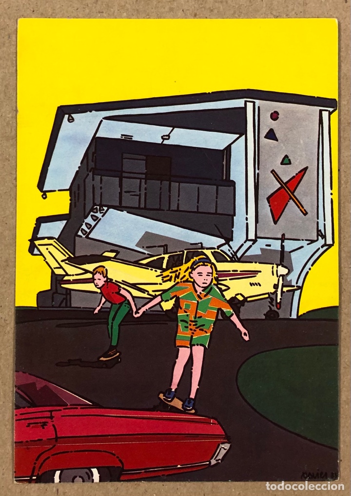 Postais: XAVIER CONESA &ldquo;AMERICA&rdquo;. POSTAL SIN CIRCULAR EDICIONES CONTEMPOR&Aacute;NEAS 1984.