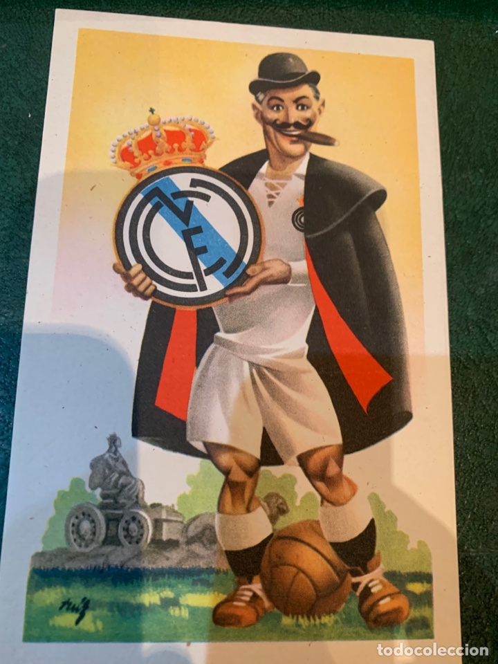 Postales: Antigua Postal Del Real Madrid sin circular - Foto 1