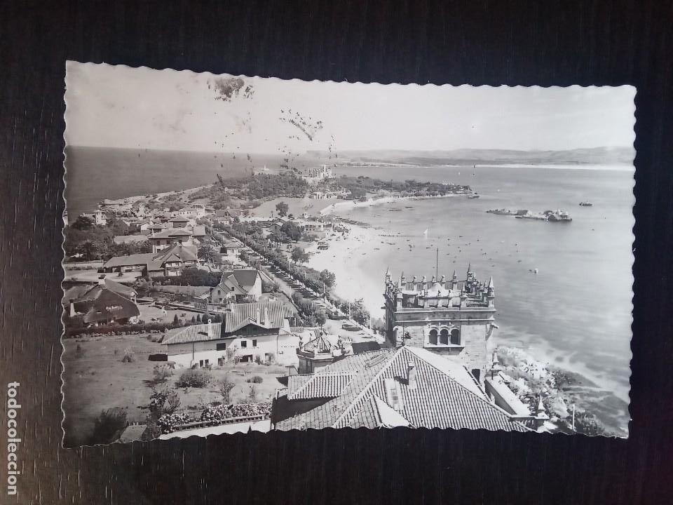 Postales: Santander.Playa y Palacio de la Magdalena. - Foto 1
