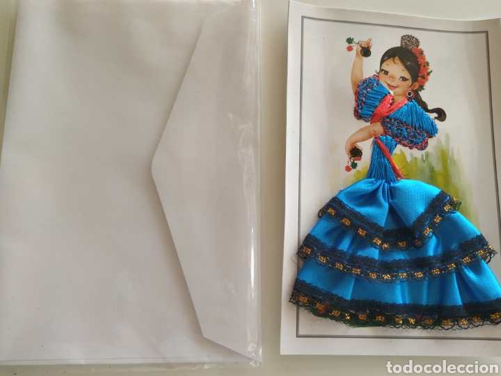 Postales: Postal con traje regional - Foto 1