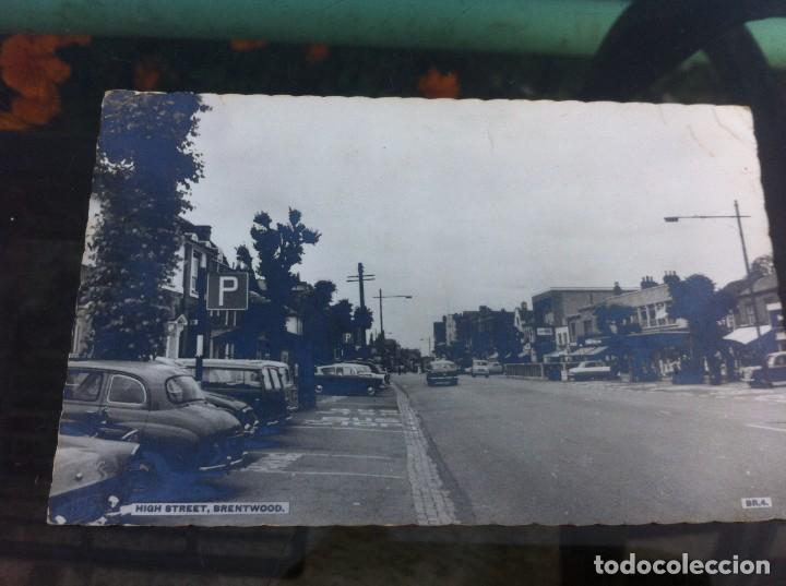 Cartoline: POSTAL ESCRITA Y CIRCULADA EN 1966. HIGH STREET, BRENTWOOD. 14 X 9CM