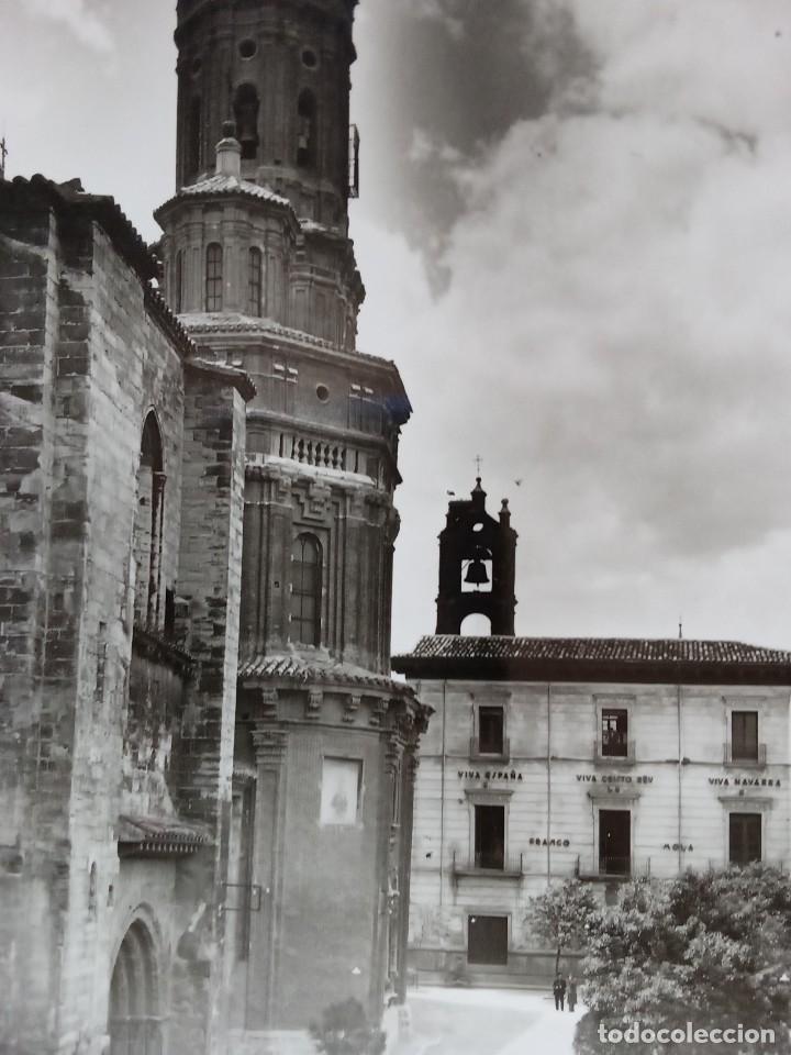 Postales: Tudela.Catedral.Fachada principal. - Foto 2