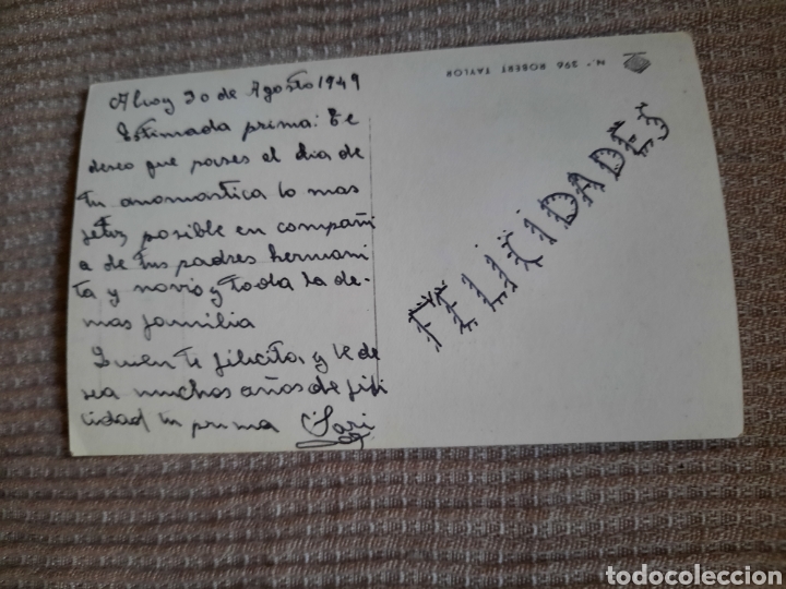 Postales: TARJETA POSTAL - ROBERT TAYLOR- - Foto 2