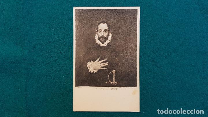 Postales: POSTAL MUSEO DEL PRADO - GRECO - RETRATO DE HOMBRE