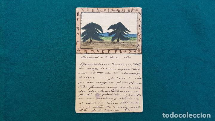 Postales: POSTAL ENVIADA DESDE MADRID 1920 - Foto 1