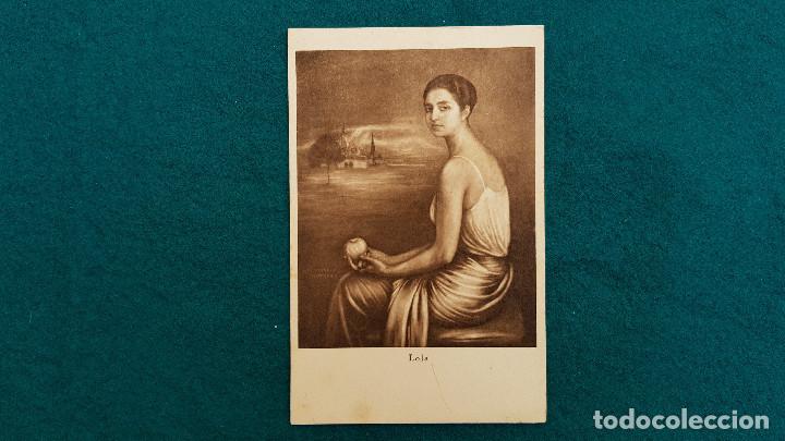 Postales: POSTAL LOLA - HUECOGRABADO MUMBRU - Foto 1
