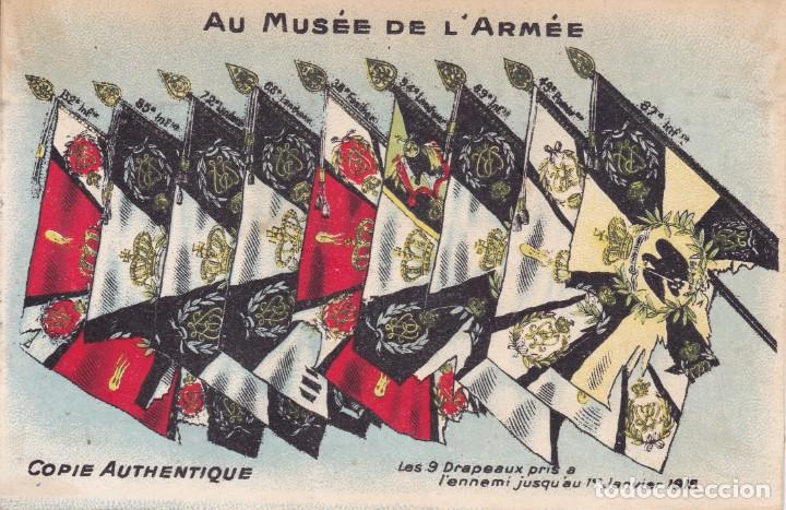 Cartoline: Au Mus&eacute;e de l'Arm&eacute;e principios siglo XX Francia
