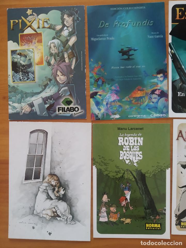 Postales: LOTE 8 POSTALES - MAYORIA TEMATICA COMIC (DF) - Foto 2