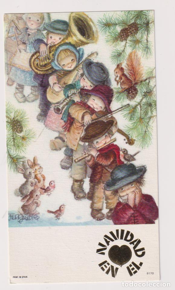 Postales: Ferr&aacute;ndiz. Postal de navidad - Foto 1