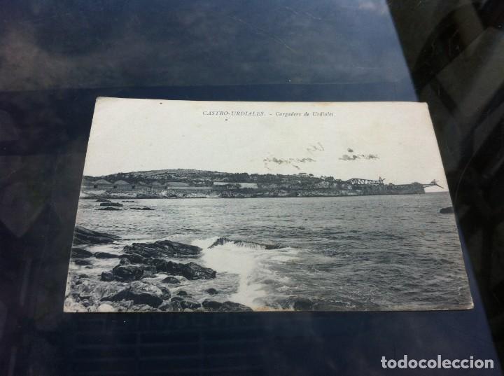 Postales: POSTAL NO ESCRITA CASTRO - URDIALES. CANTABRIA. CARGADERO DE URDIALES. CLICH&Eacute; ARRIBAS