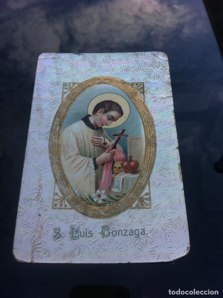 Postales: POSTAL NO ESCRITA . POSTAL RELIGIOSA. LUIS GONZAGA - Foto 1