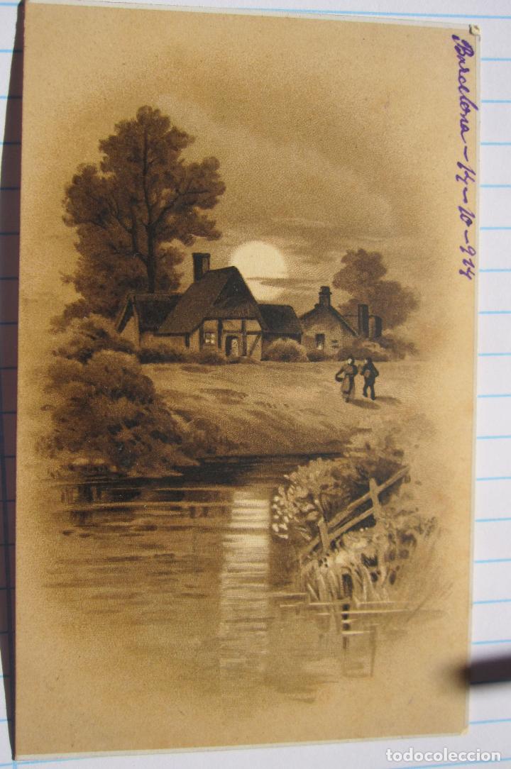 Postales: ANTIGUA POSTAL.PAISAJE. CIRCULADA 1914. 9 X 14 CM
