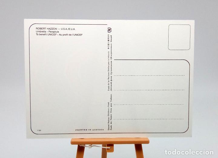 Postales: Postal 7502 Unicef - Sombrilla - Foto 2