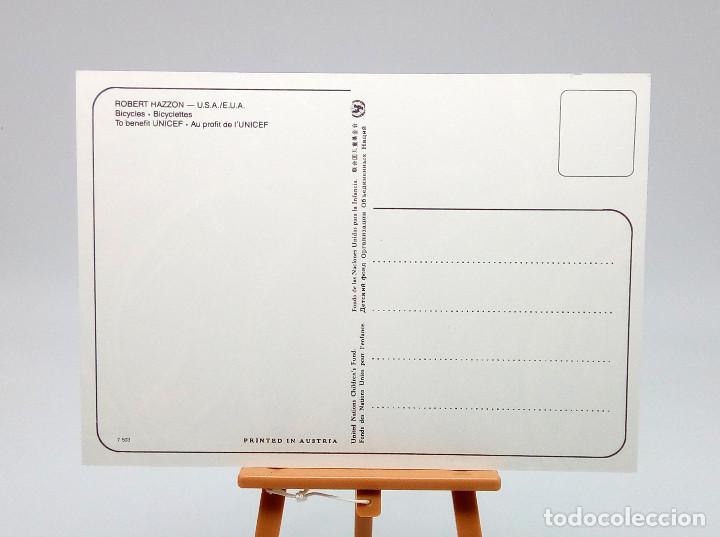 Postales: Postal 7503 Unicef - Bicicletas - Foto 2