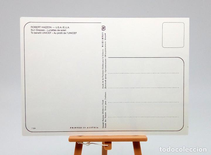 Postales: Postal 7504 Unicef - Gafas de sol - Foto 2