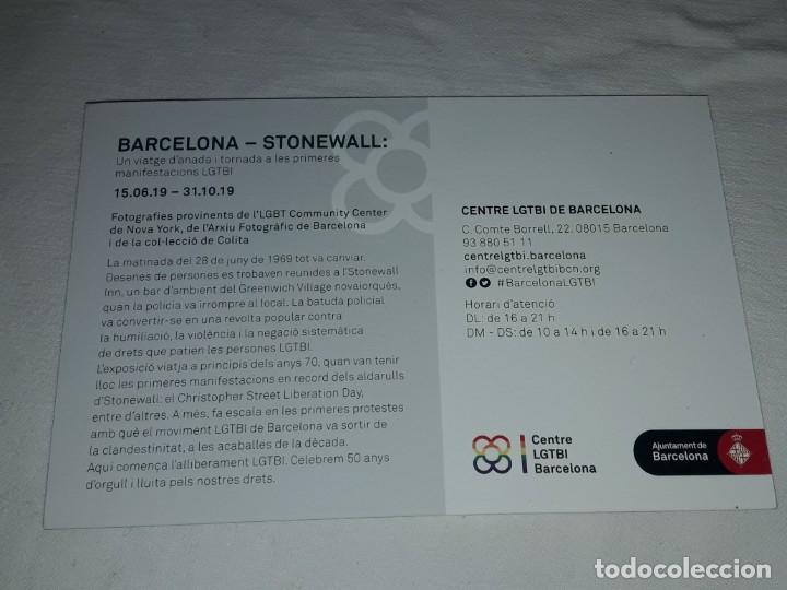 Postales: Postal publicitaria LGTBI Barcelona - Foto 4