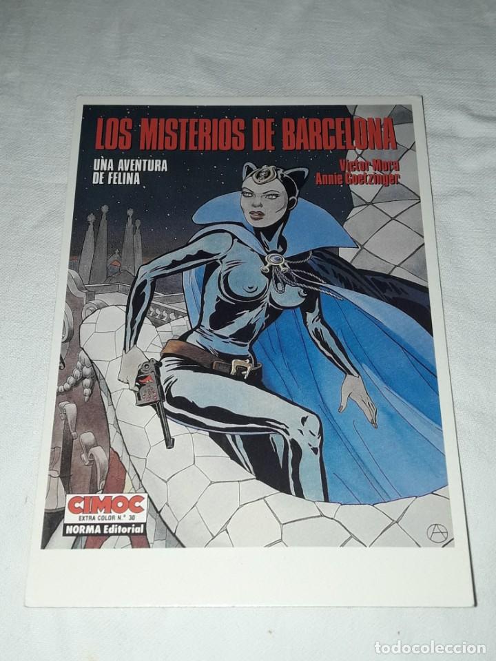 Postales: Postal Los Misterios de Barcelona Norma Editorial - Foto 1