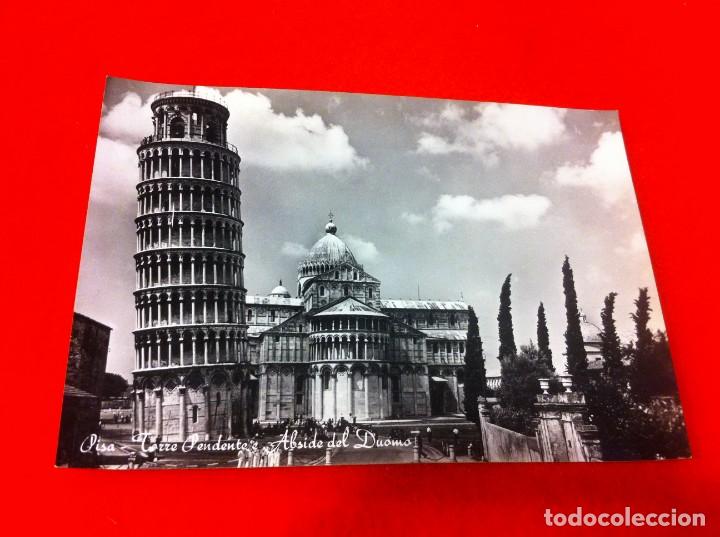 Postales: POSTAL. PISA, TORRE... ABSIDE DEL DUOMO. NO ESCRITA. - Foto 1