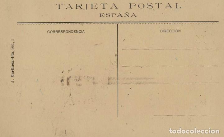 Postales: Paisaje. J. Mart&iacute;nez Puerta del Sol 1. / Postal sin circular - Foto 2