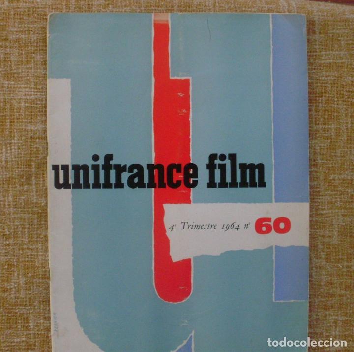 Postais: UNIFRANCE FILM Magazine, 4&ordm; Trimestre 1964, n&ordm; 60, 28 pages, with translation