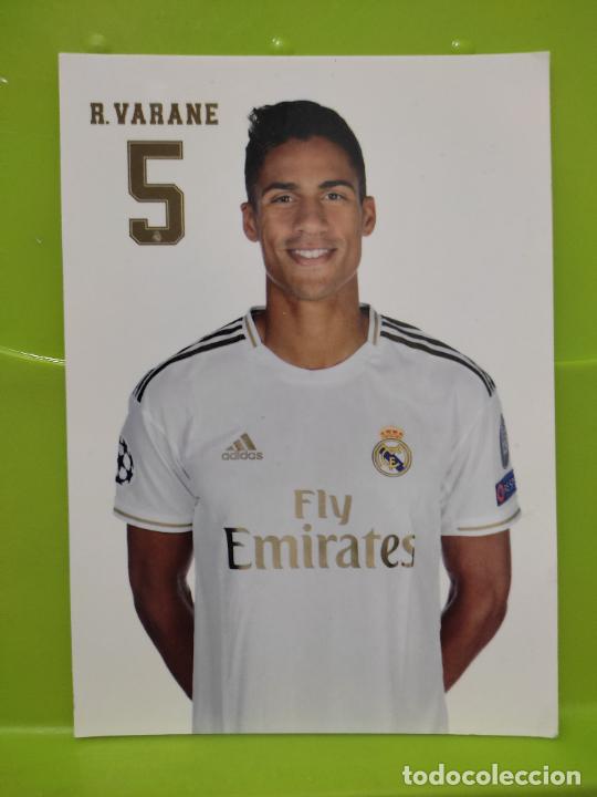 Postales: VARANE REAL MADRID SC POSTAL - Foto 1