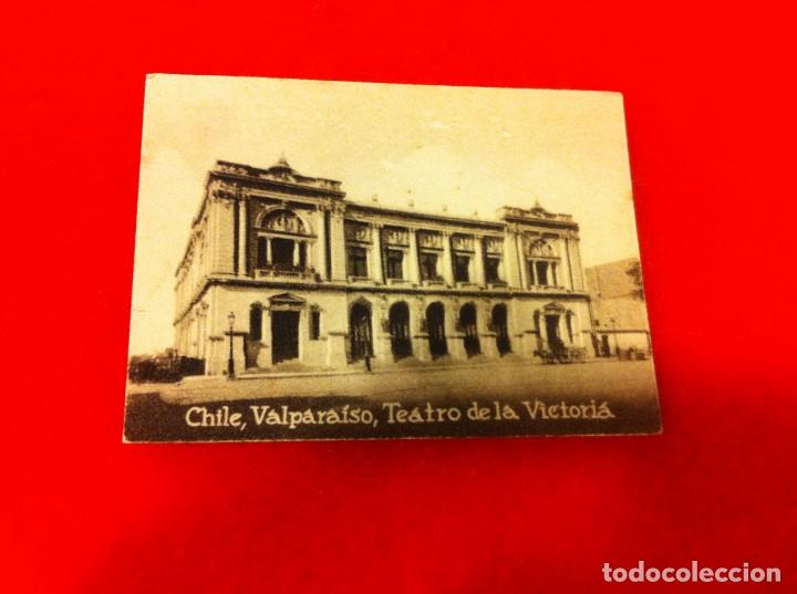 Postkarten: POSTAL. &Aacute;LBUM ESPA&Ntilde;A Y LA AM&Eacute;RICA LATINA. HENRY CLAY... CHILE. VALPARA&Iacute;SO. TEATRO VICTORIA. N&ordm; 1962