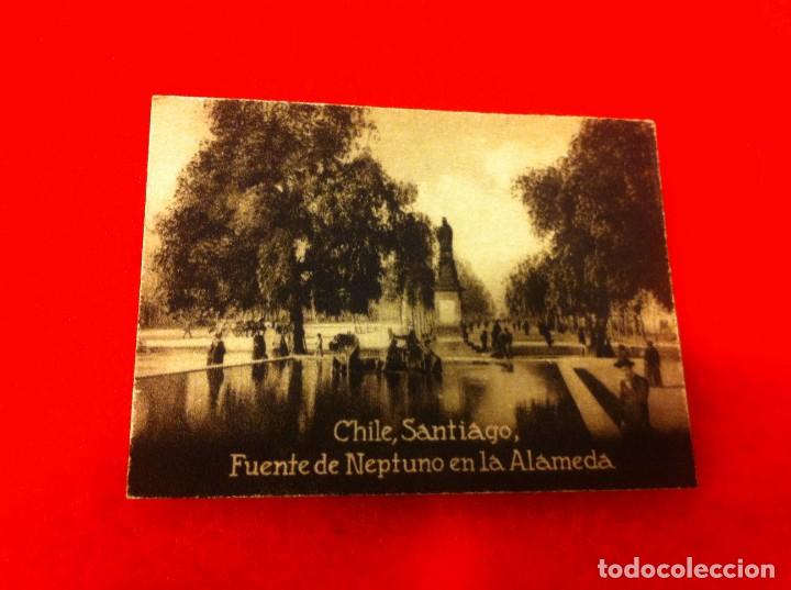 Postkarten: POSTAL. &Aacute;LBUM ESPA&Ntilde;A Y LA AM&Eacute;RICA LATINA. HENRY CLAY... CHILE. SANTIAGO.FUENTE DE NEPTUNO... N&ordm; 1956