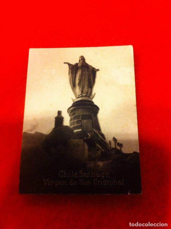 Cartes Postales: POSTAL. &Aacute;LBUM ESPA&Ntilde;A Y LA AM&Eacute;RICA LATINA. HENRY CLAY... CHILE. SANTIAGO. VIRGEN S. CRIST&Oacute;BAL.N&ordm; 1957