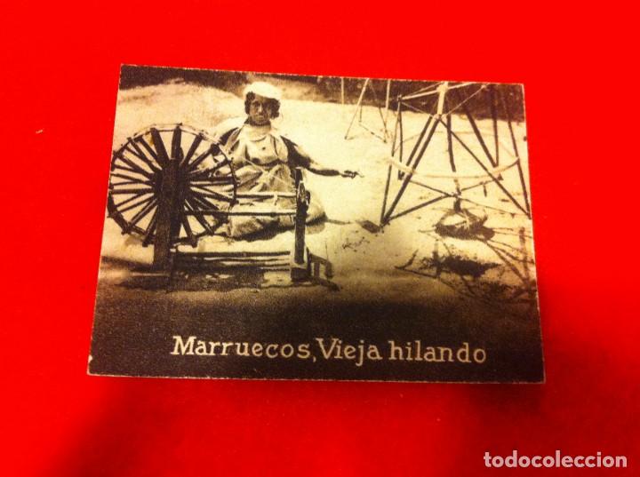 Postkarten: POSTAL. &Aacute;LBUM ESPA&Ntilde;A Y LA AM&Eacute;RICA LATINA. HENRY CLAY... MARRUECOS. VIEJA HILANDO. N&ordm; 1485