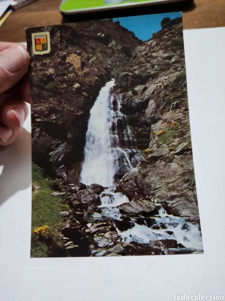 Postales: Postal valles de Andorra cascada - Foto 1