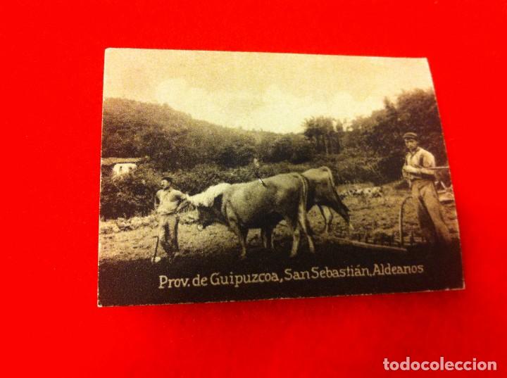 Cartoline: MINI POSTAL. &Aacute;LBUM ESPA&Ntilde;A Y LA AM&Eacute;RICA LATINA. GUIP&Uacute;ZCOA. SAN SEBASTIAN. ALDEANOS. N&ordm; 1284